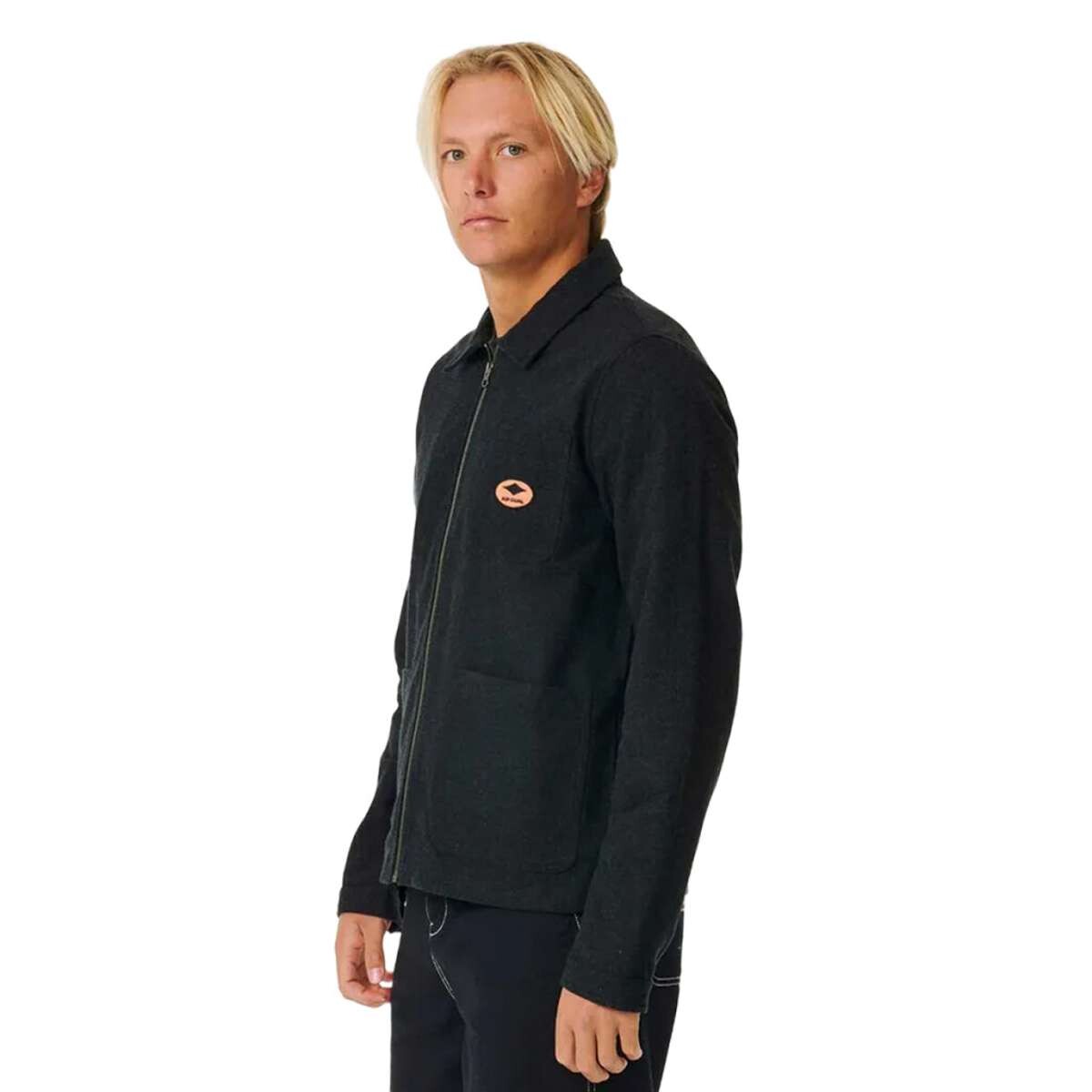 Campera Rip Curl Raw Energy Dolphin Love - Negro 