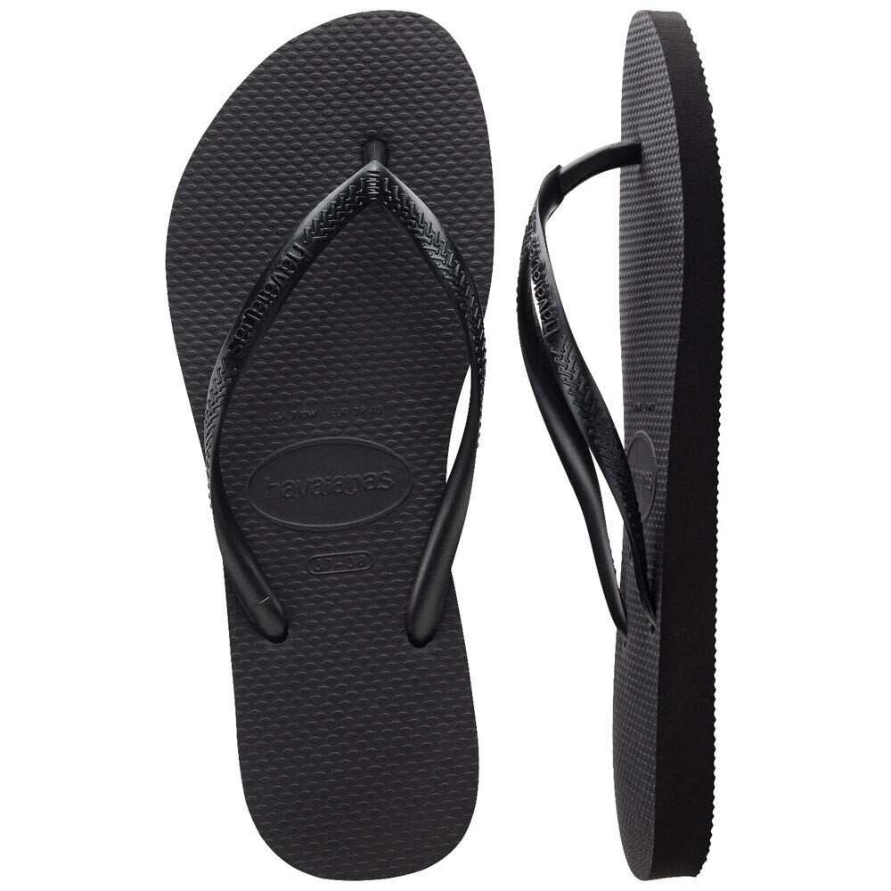 Sandalias Havaianas Slim Mujer Negro