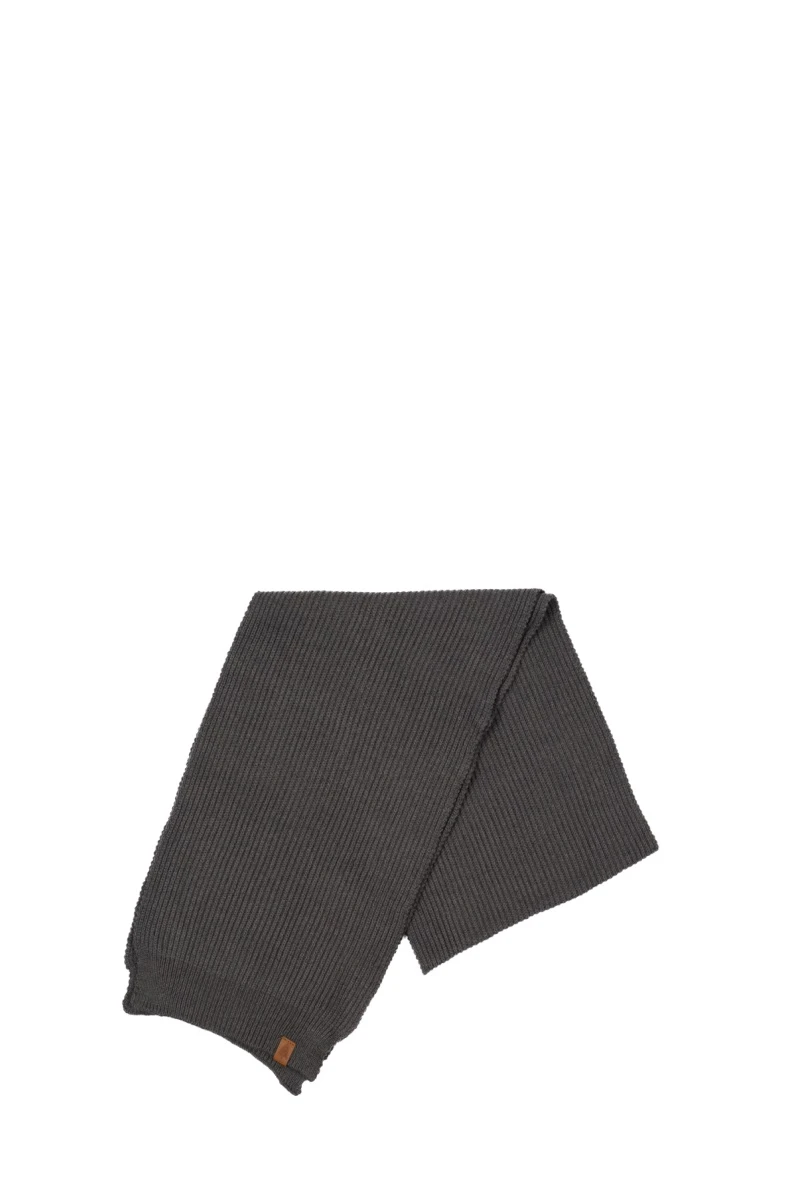 Bufanda tejida Gris