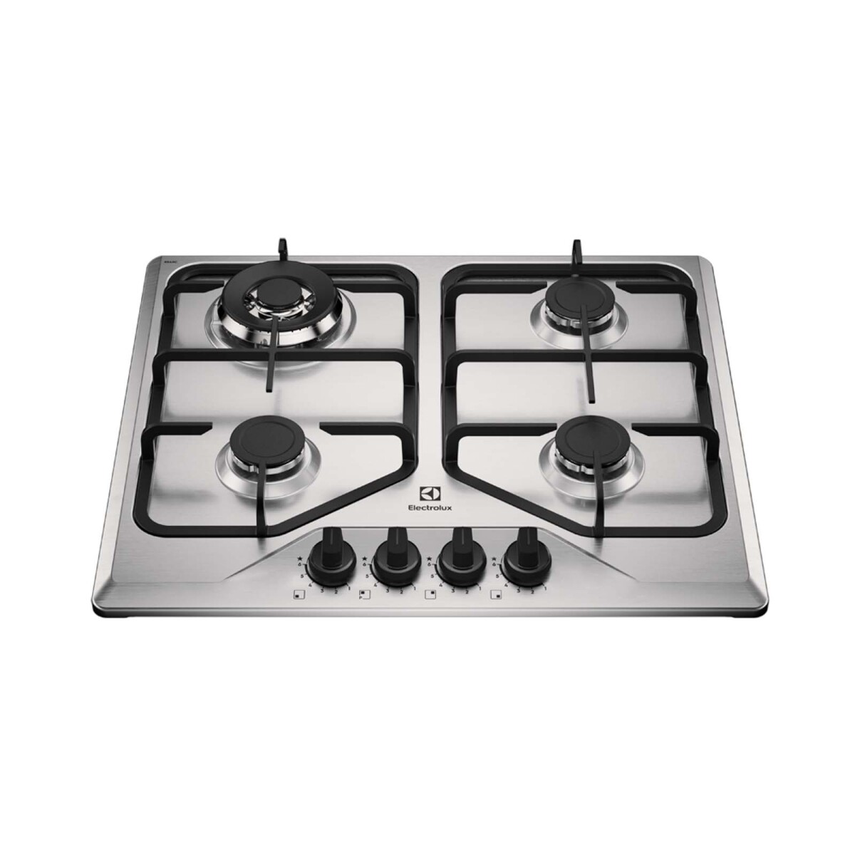 ANAFE ELECTROLUX - GAS GRIS 4 HORNALLAS KE4XC 