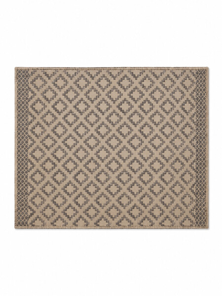 ALFOMBRA MANOR ROMBOS MARRON
