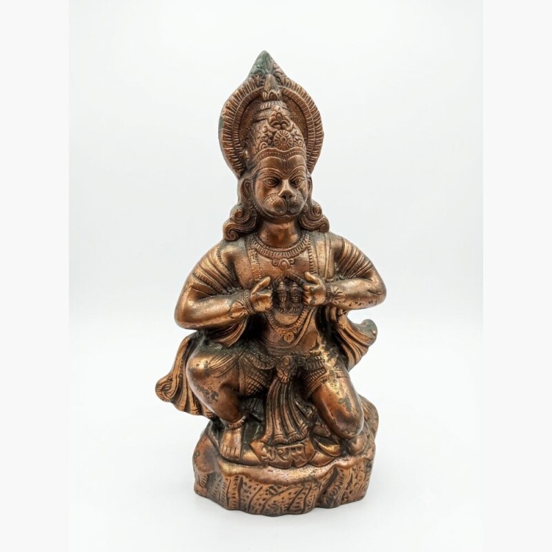HANUMAN DE METAL COBRIZO 1346/40 X 22 Cm
