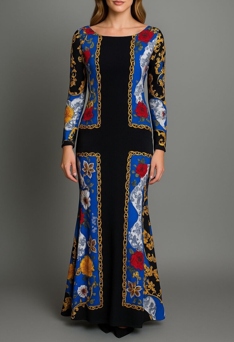 Vestido Safira - Azul 