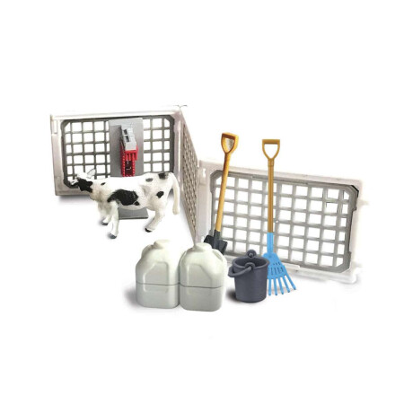 Bburago Juego de Granja Vacuno Tractor Fendt FarmLand