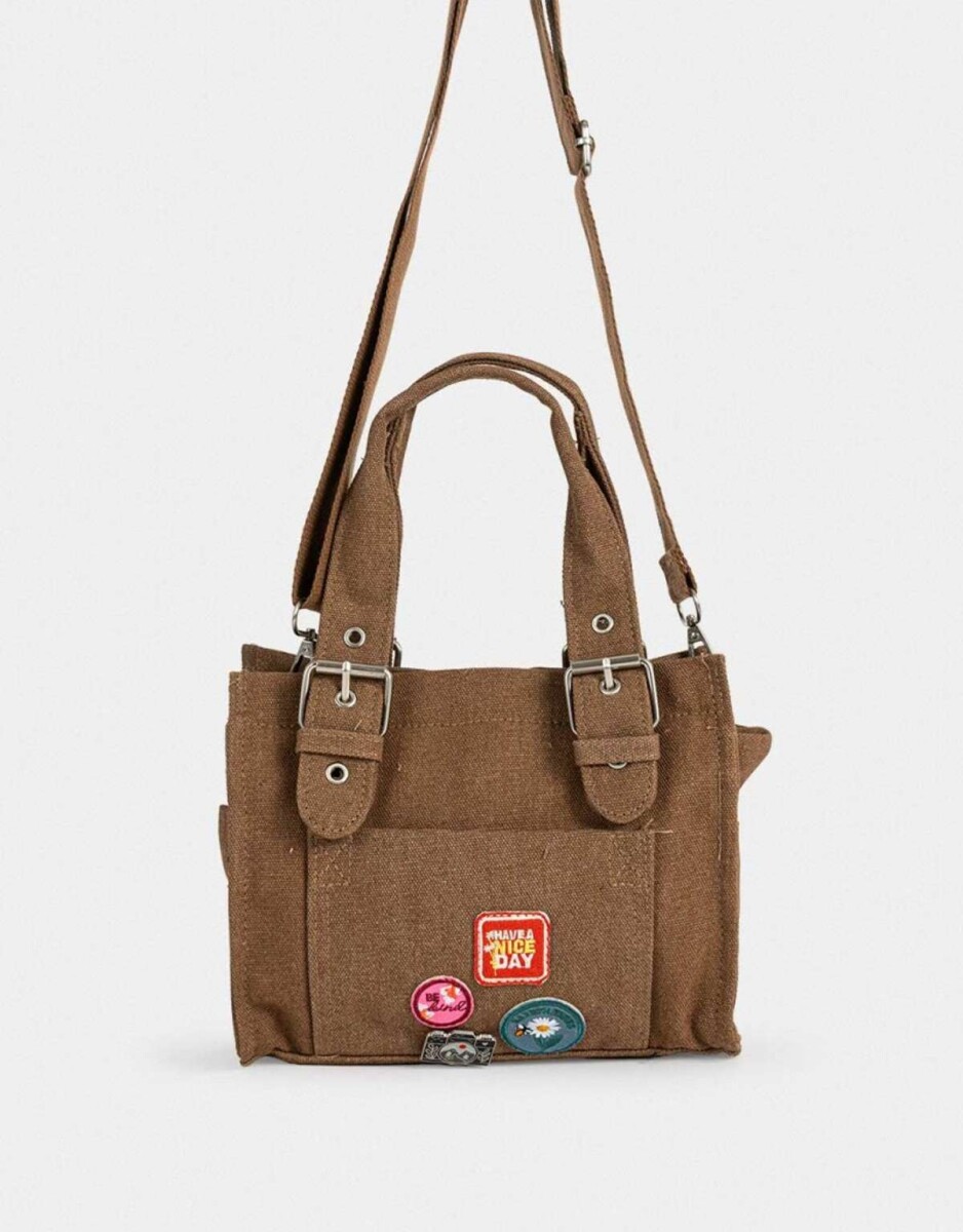 Cartera City - Marron Chocolate 
