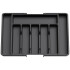 Organizador de Cubiertos Extensible Cajon Utensilios Cubertero IMBACK Negro Organizador de Cubiertos Extensible Cajon Utensilios Cubertero IMBACK Negro