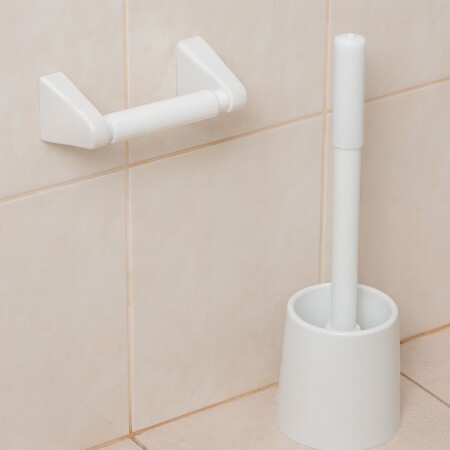 Barra para rollo de papel Higiénico Blanco