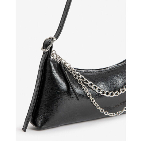 Cartera City Cadenas Negro