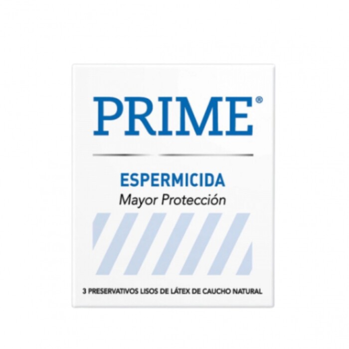 PRIME ESPERMICIDA PRESERV. CJ X 3 UNID. única