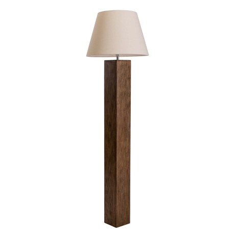 LAMPARA DE PIE MADERA MARRON WD4K