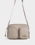 Bandoleras Puffy Bandolera Doble Bolsillo - Marron Beige