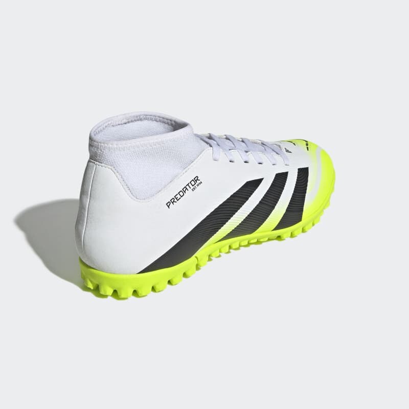 Championes Adidas Predator Club Sock Pasto Sintético Blanco