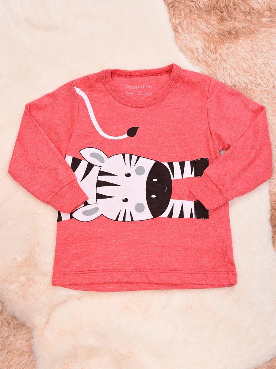 REMERA CEBRA - CORAL 