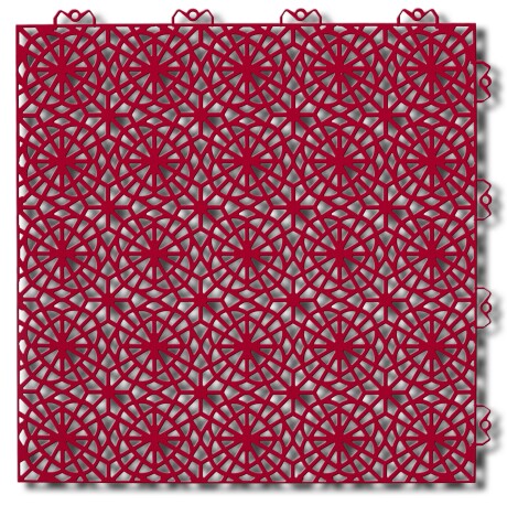BERGO XL BALDOSAS BERGO XL HOT RED 110HR30X (38X38CM) ESP 10,1MM