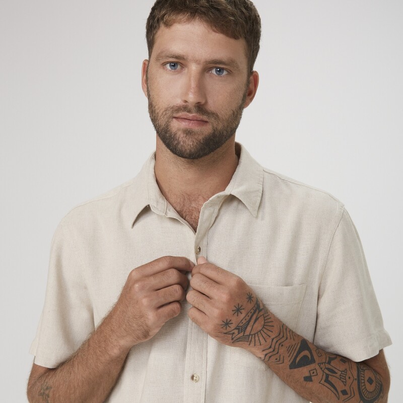 CAMISA MASC OFF WHITE