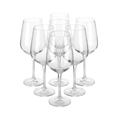 SET COPA DE VIDRIO P/VINO 770ML 6PZAS Unica