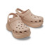Plataformas Crocs Bae Clog W - Mujer Pink Caramel