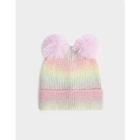 Gorro Tejido Arcoíris Combinacion Arcoiris