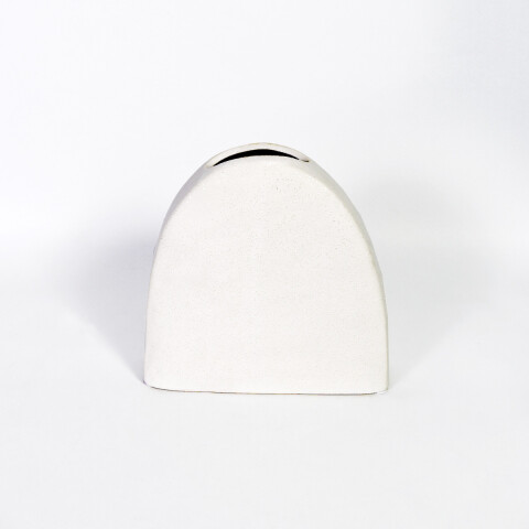BASE CERAMICA BLANCO 21X6.5X20CM Unica