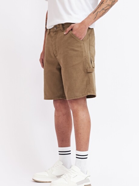 SHORT AUGUST KHAKI