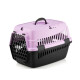 PET CARRIAGE BAG BLACK BLACK/FUSCHIA PET CARRIAGE BAG BLACK BLACK/FUSCHIA
