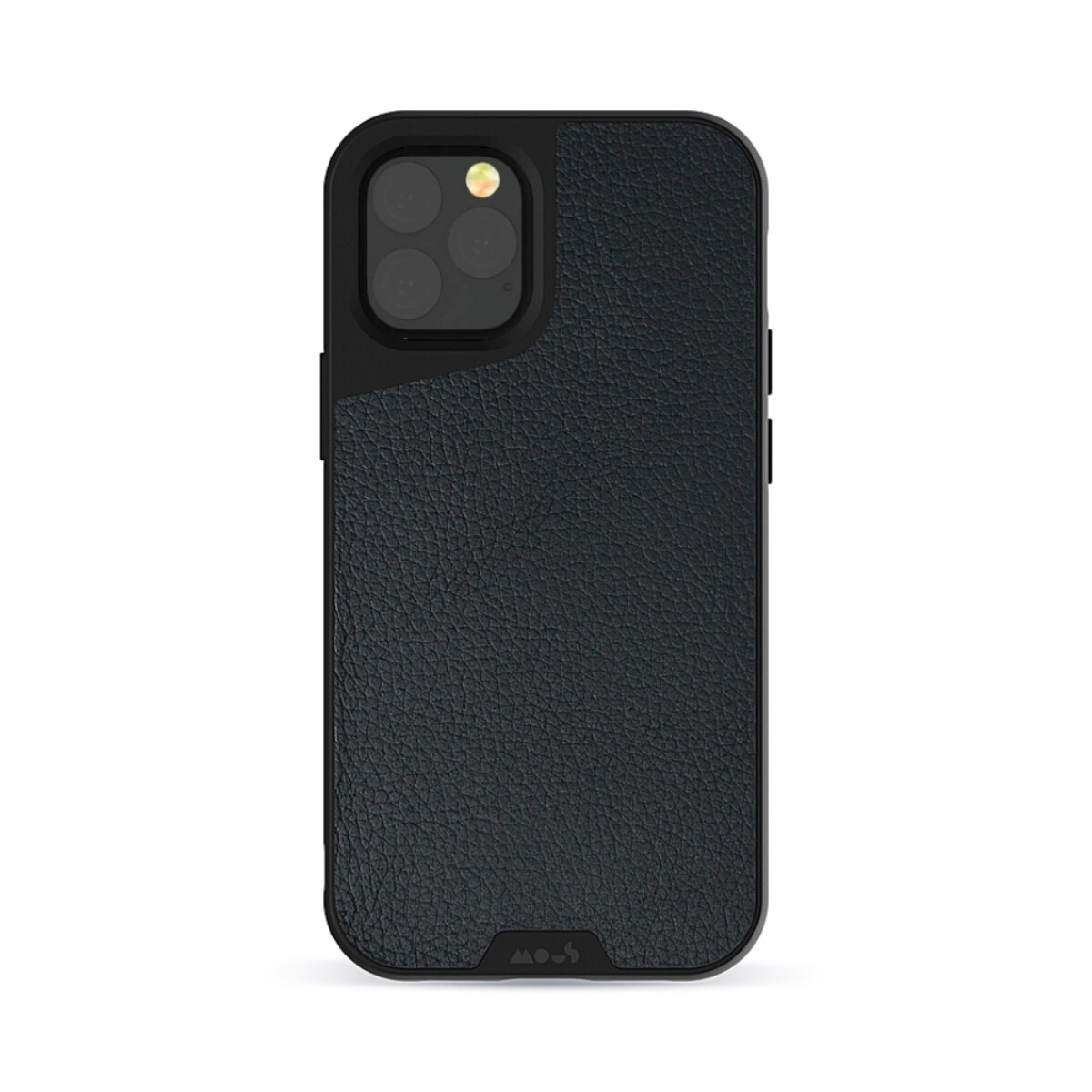 Mous case limitless 3.0 iphone 12 mini - Cuero negro 
