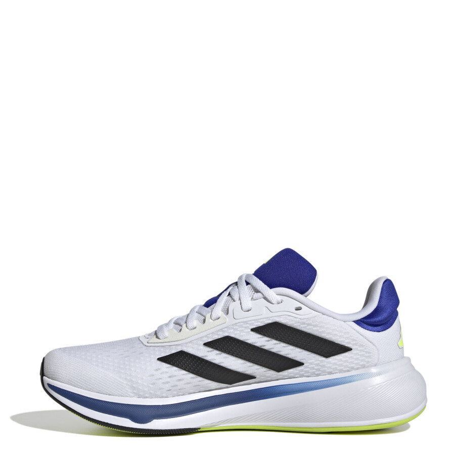Championes de Hombre Adidas Blanco - Negro - Azul