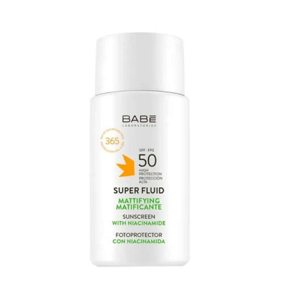 BABE SOLAR FACIAL FLUIDO MATIFICAN SPF50