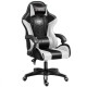 Silla de Escritorio Ergométrica Gamer YT-1209 Blanco/Negro Silla de Escritorio Ergométrica Gamer YT-1209 Blanco/Negro