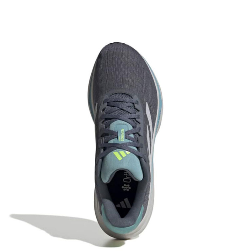 Championes de Hombre Adidas Response Super M Gris Topo - Verde Mente - Blanco