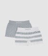 Pack x 2 boxer sin costura Celeste
