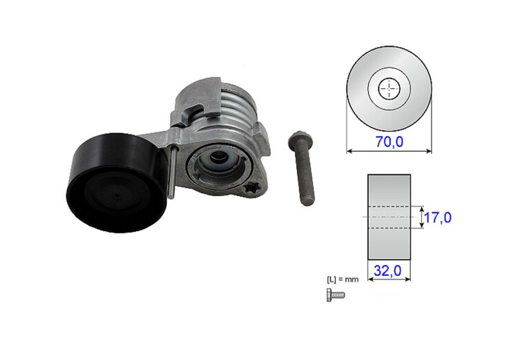 Tensor De La Correa BMW 523I (F10)/528I (F10) 10-16 Tensor De La Correa BMW 523I (F10)/528I (F10) 10-16