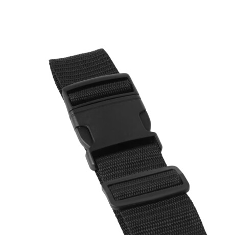 Correa ajustable para apilar valijas Negro