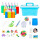 Kit Infantil Valija Crear Squishy Slime Mágicos 66pcs Esc007018