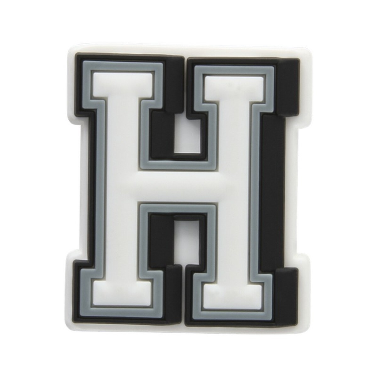 Jibbitz™ Charm Letter H - Multicolor 