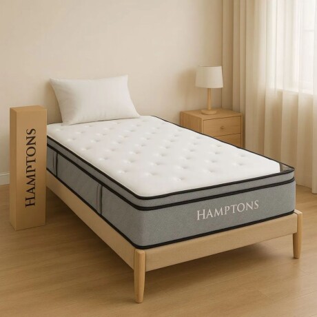 Colchon 1 Plaza Hamptons Ruthenium Colchon 1 Plaza Hamptons Ruthenium