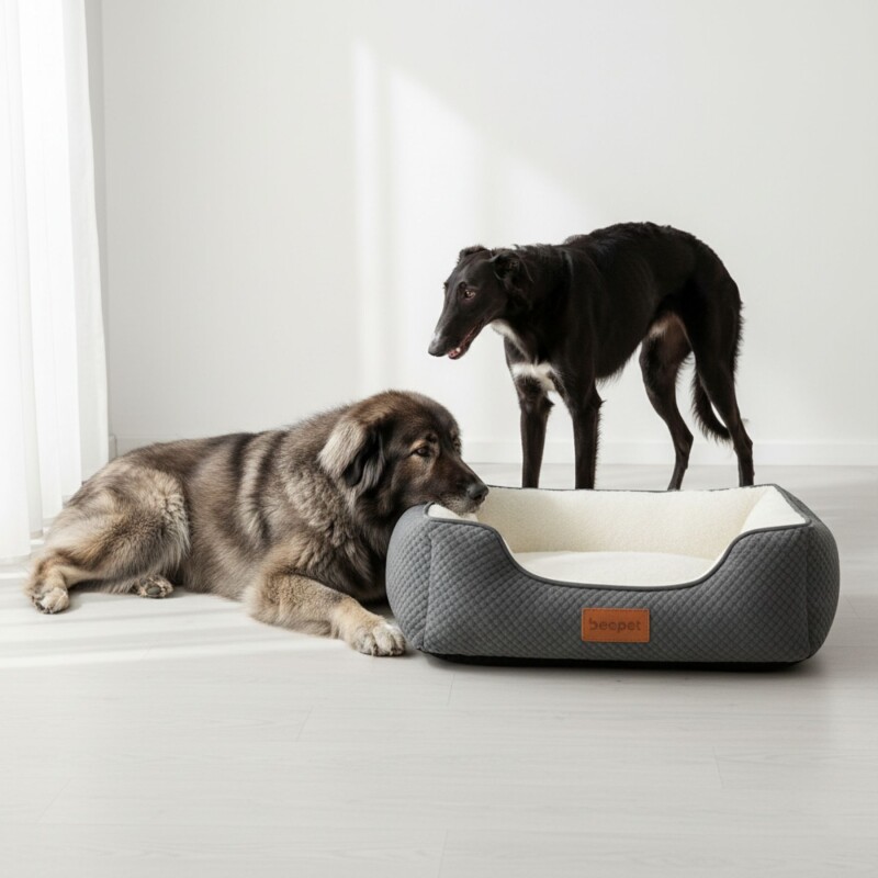 Cama Ortopedica para Mascota Tamaño M 70 x 50 cm modelo PawZen Beepet Cama Ortopedica para Mascota Tamaño M 70 x 50 cm modelo PawZen Beepet