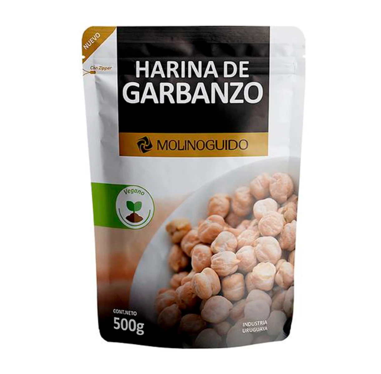 Harina de Garbanzos Molino Guido 500 gr. 