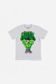 T-shirt de niño Hulk BLANCO