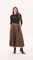 Falda Alice chocolate