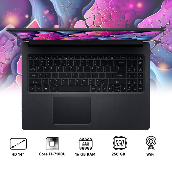 Notebook Acer Aspire I3 16gb Ram 250gb 15.6" NOTEBOOK RFPL ACER E5-575 I3/16/250/15.6