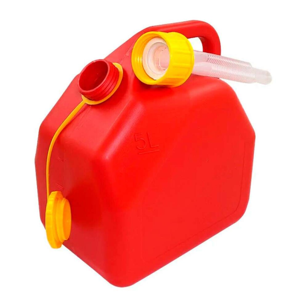 Camping Bidon Plastico 5Lts - Con Tapon Cebador 