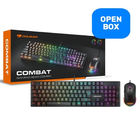Combo Cougar Teclado y Mouse Combat Ob 001