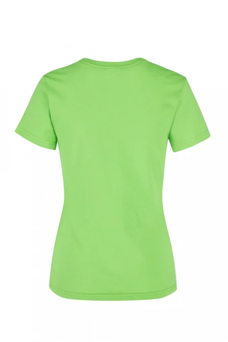 Camiseta a la base dama Verde lima