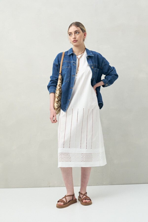VESTIDO BALTO Blanco