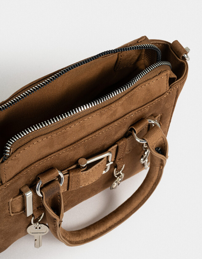 City Cartera Mini City - Marron Camel