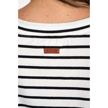 Remera Algodón A Rayas Nacar