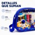 Set de Arte Infantil con Bolso 57 Piezas para Pintar y Dibujar Azul