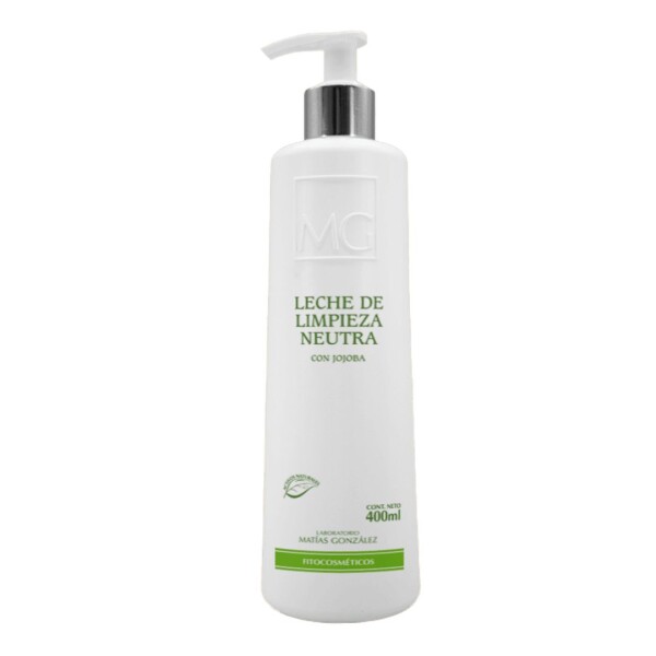 Leche de Limpieza Neutra con Jojoba 400ml. Leche de Limpieza Neutra con Jojoba 400ml.