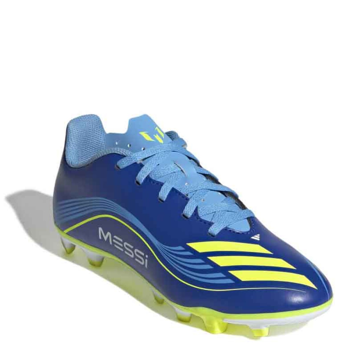 Championes Infantiles Adidas F50 de Messi Club Adidas - Azul - Amarillo 